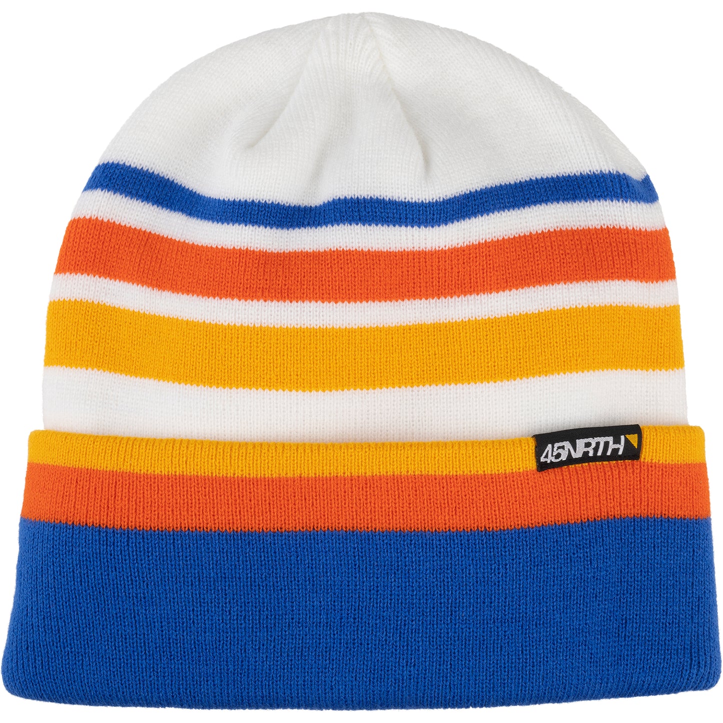 45NRTH Dawning Beanie - Yellow/Orange/Blue, One Size
