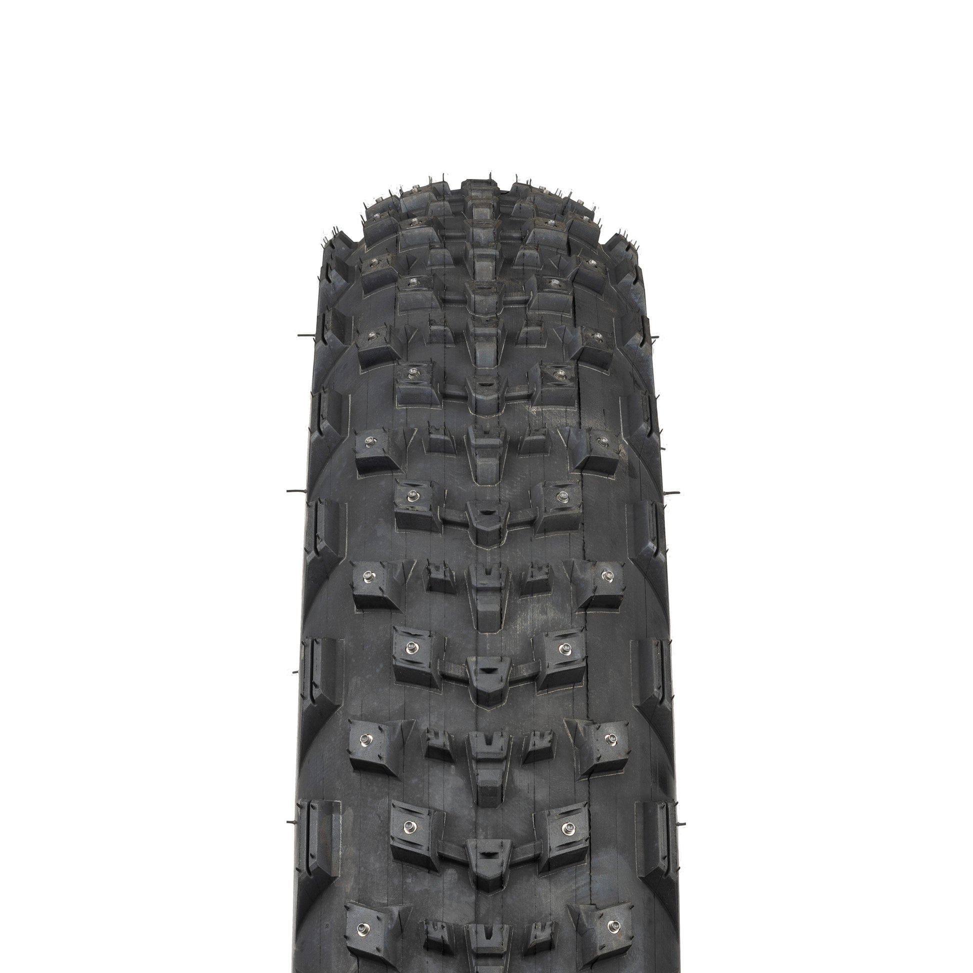 45NRTH Dillinger 4 Studded Tire straight-on tread view