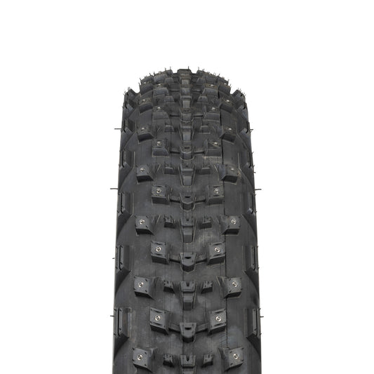 45NRTH Dillinger 4 Studded Tire straight-on tread view