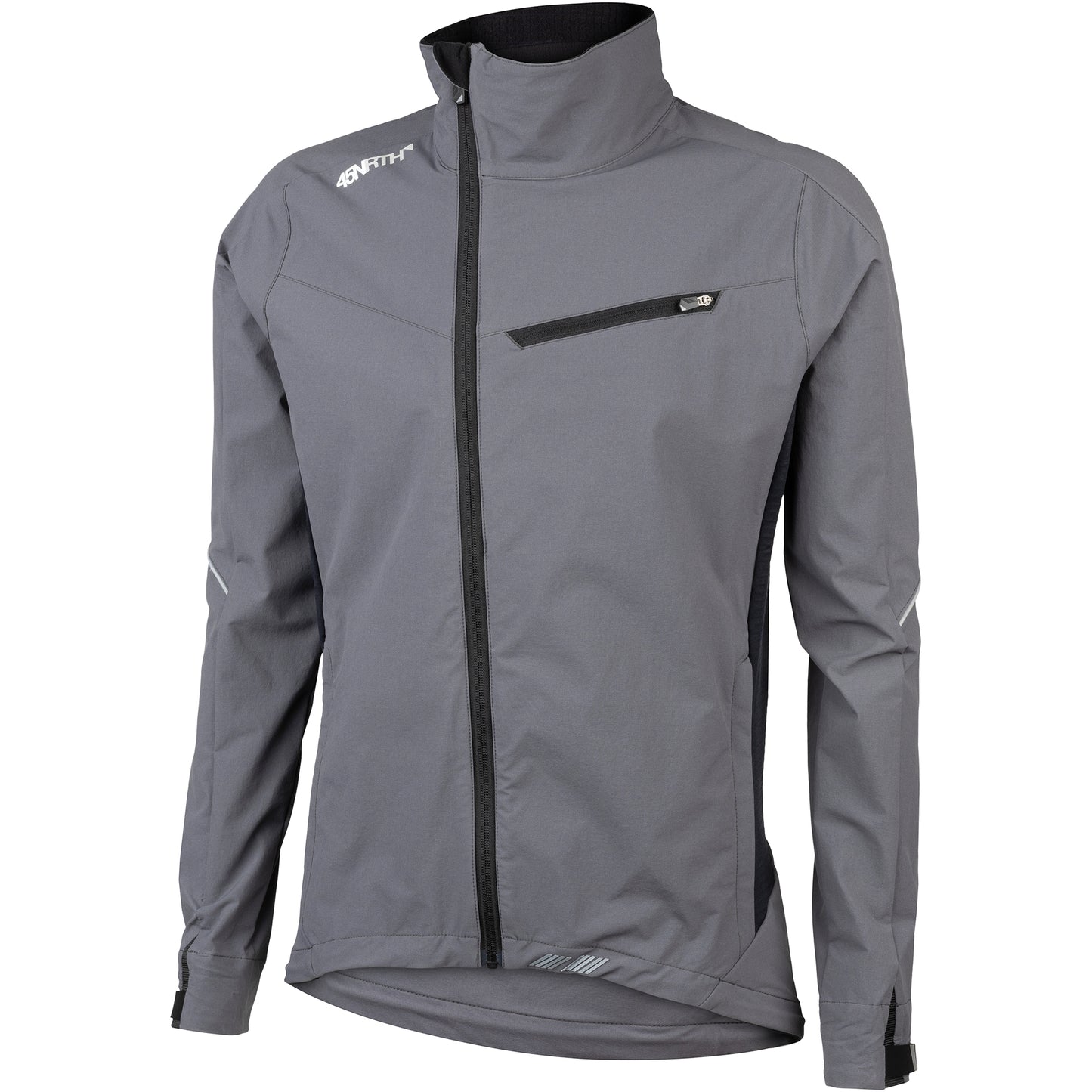 45NRTH Naughtvind Jacket Men's grey front view