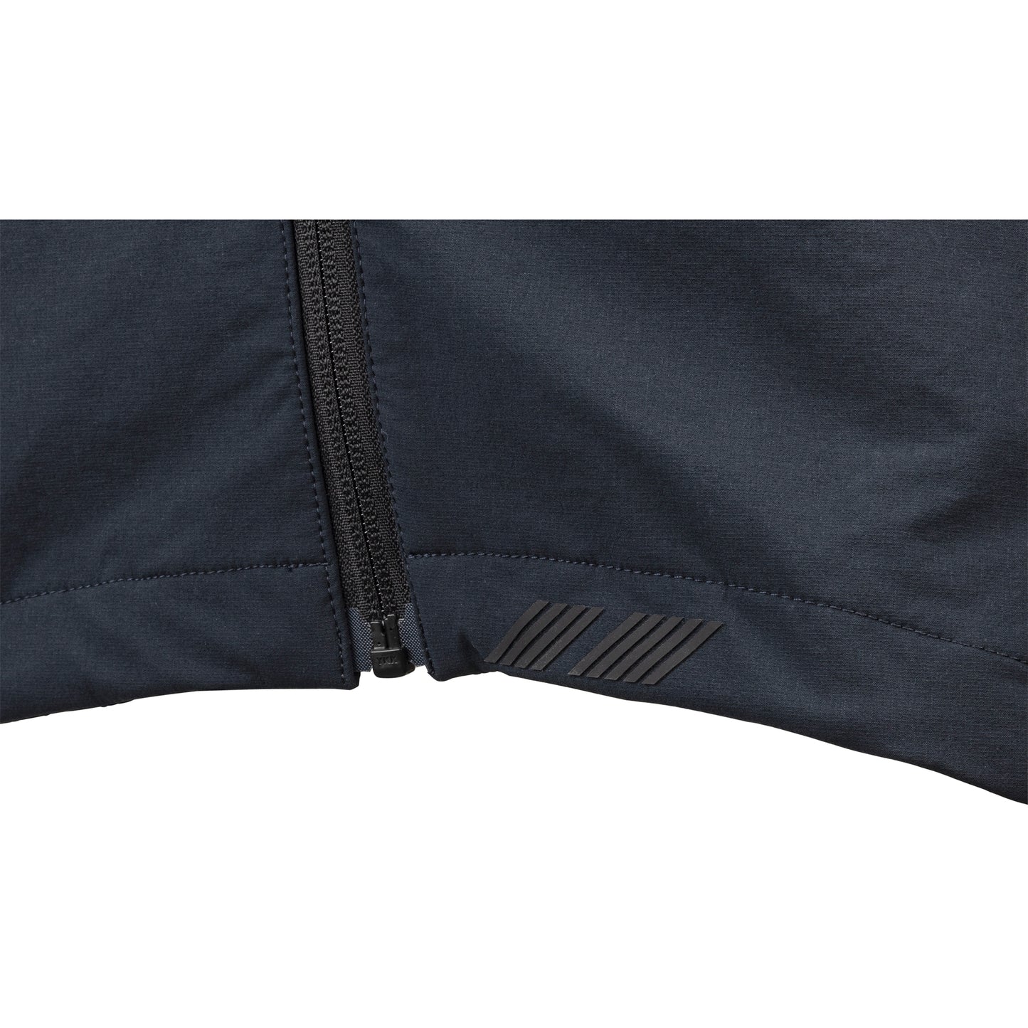 45NRTH Naughtvind Women's Jacket front view zipper bottom detail