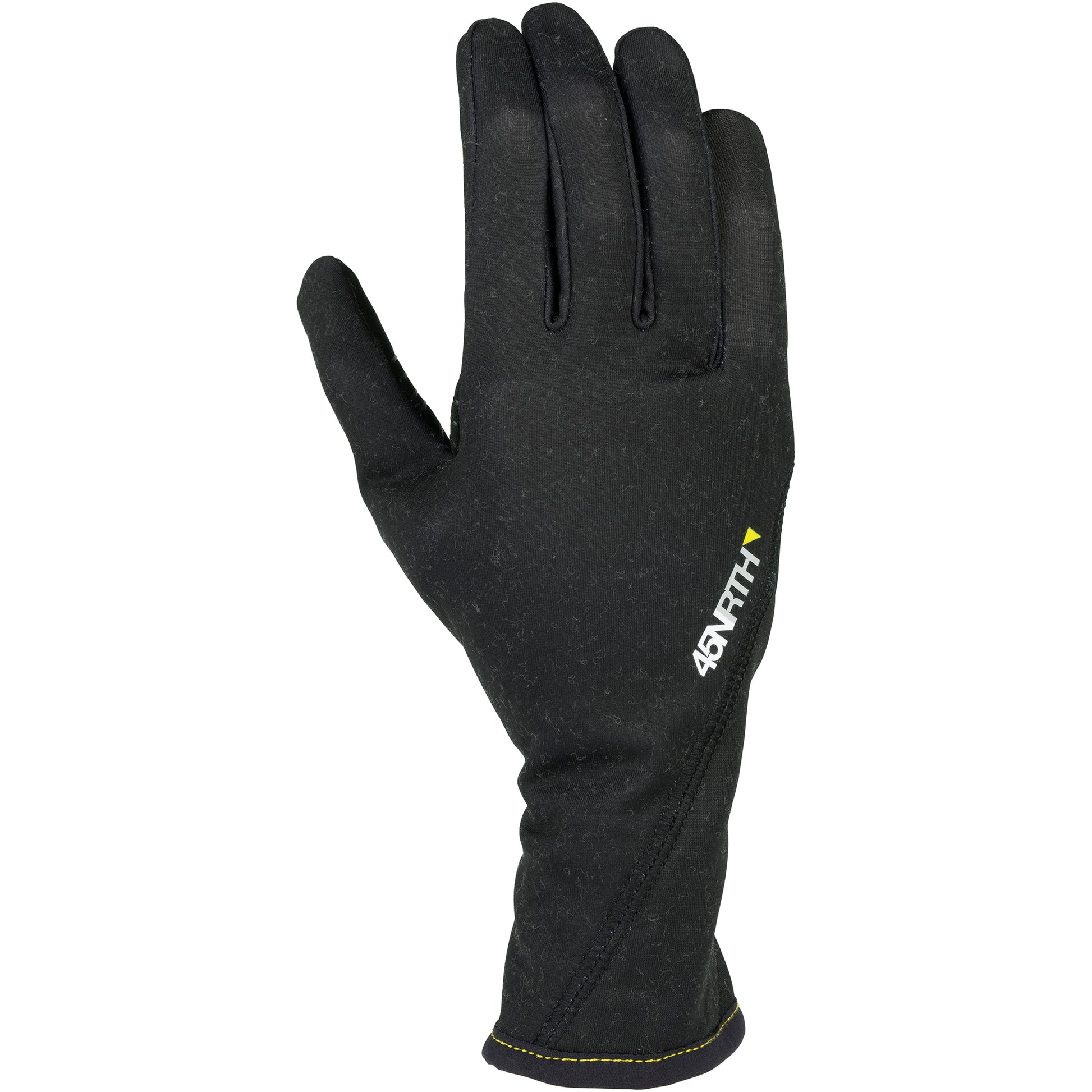 45NRTH Risor Liner Glove black back of hand view
