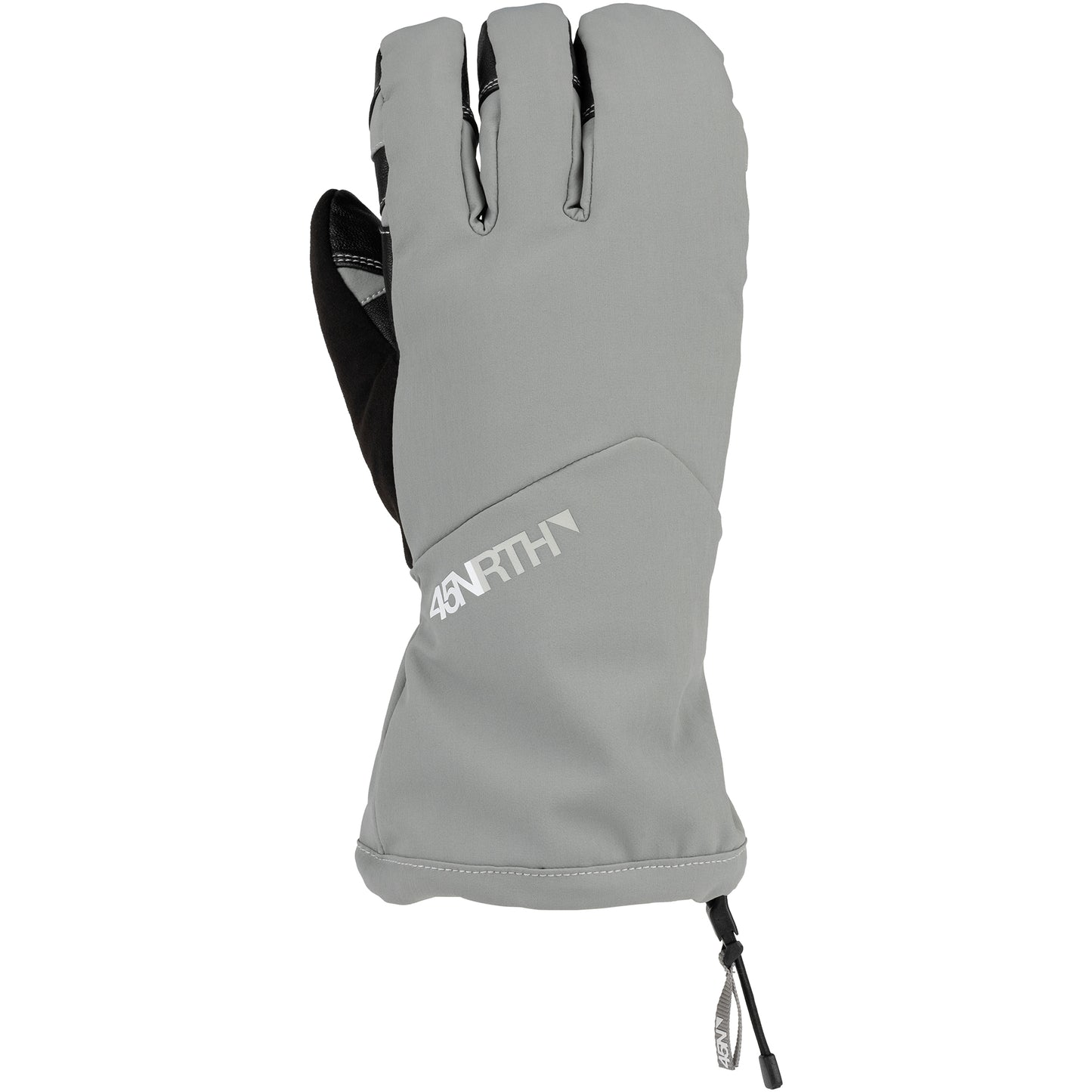 45NRTH Sturmfist 4 Glove grey/black color showing glove back