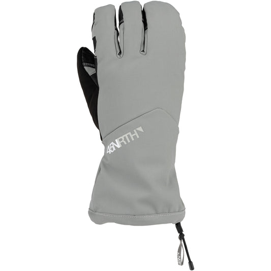 45NRTH Sturmfist 4 Glove grey/black color showing glove back