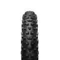 45NRTH Wrathchild Fat Tire Studded straight-on view showing tread