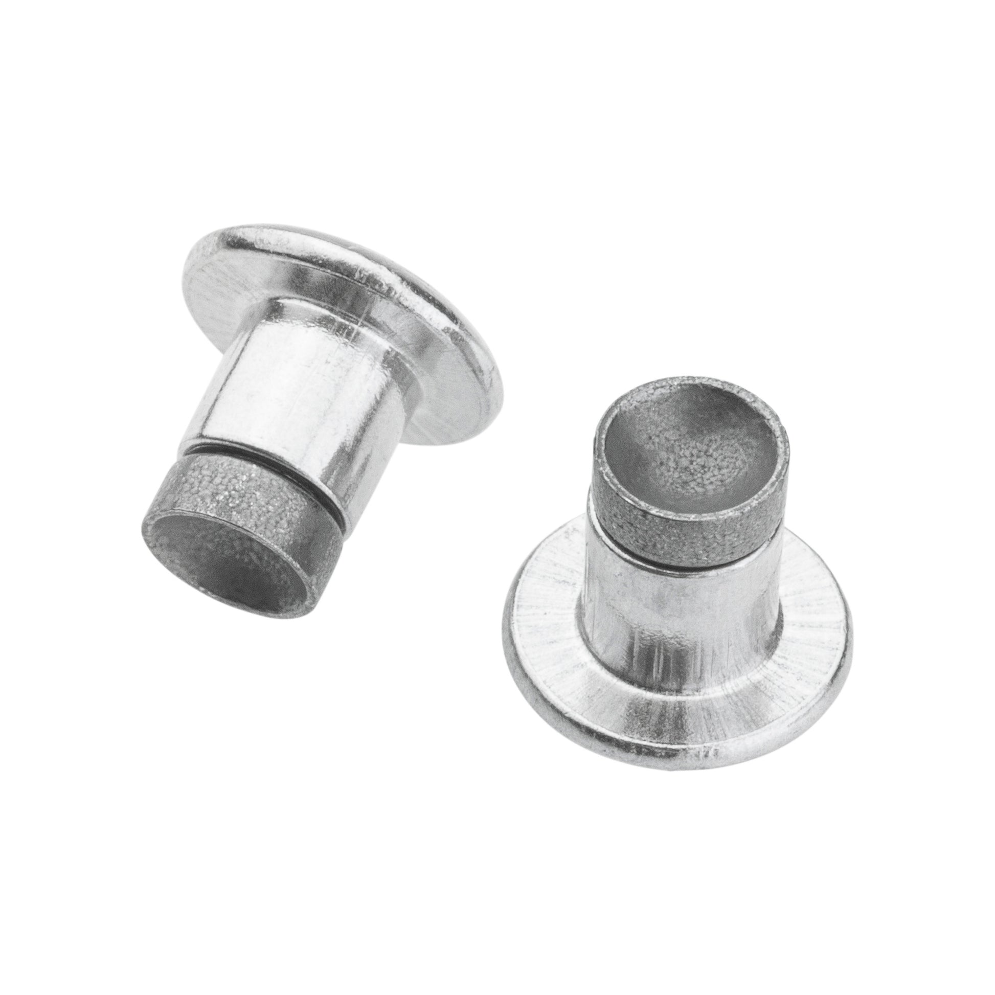 45NRTH XL Concave Carbide Aluminum Studs top and side view