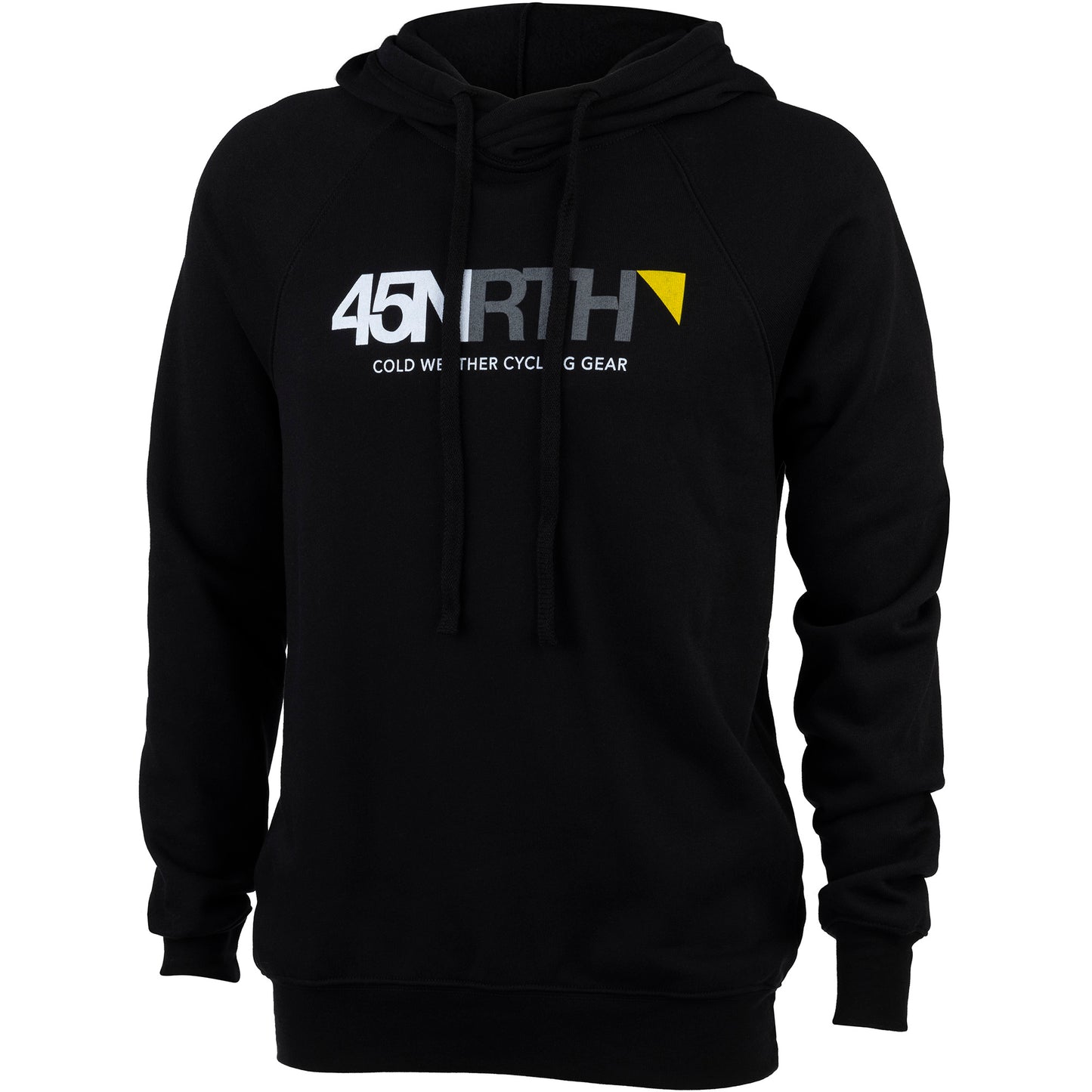 45nrth Logo Pullover Hoodie - black - front view