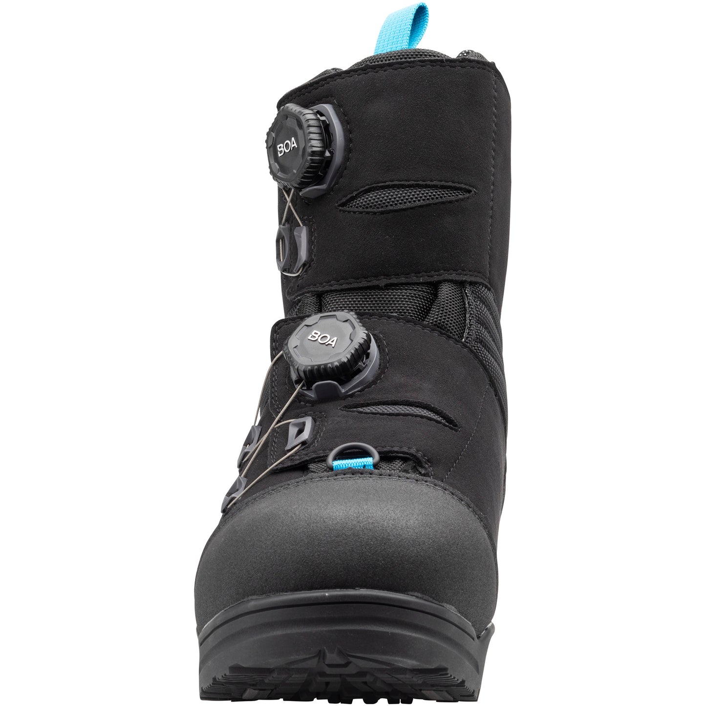 45nrth Wolfgar Cycling Boot - Black - front view