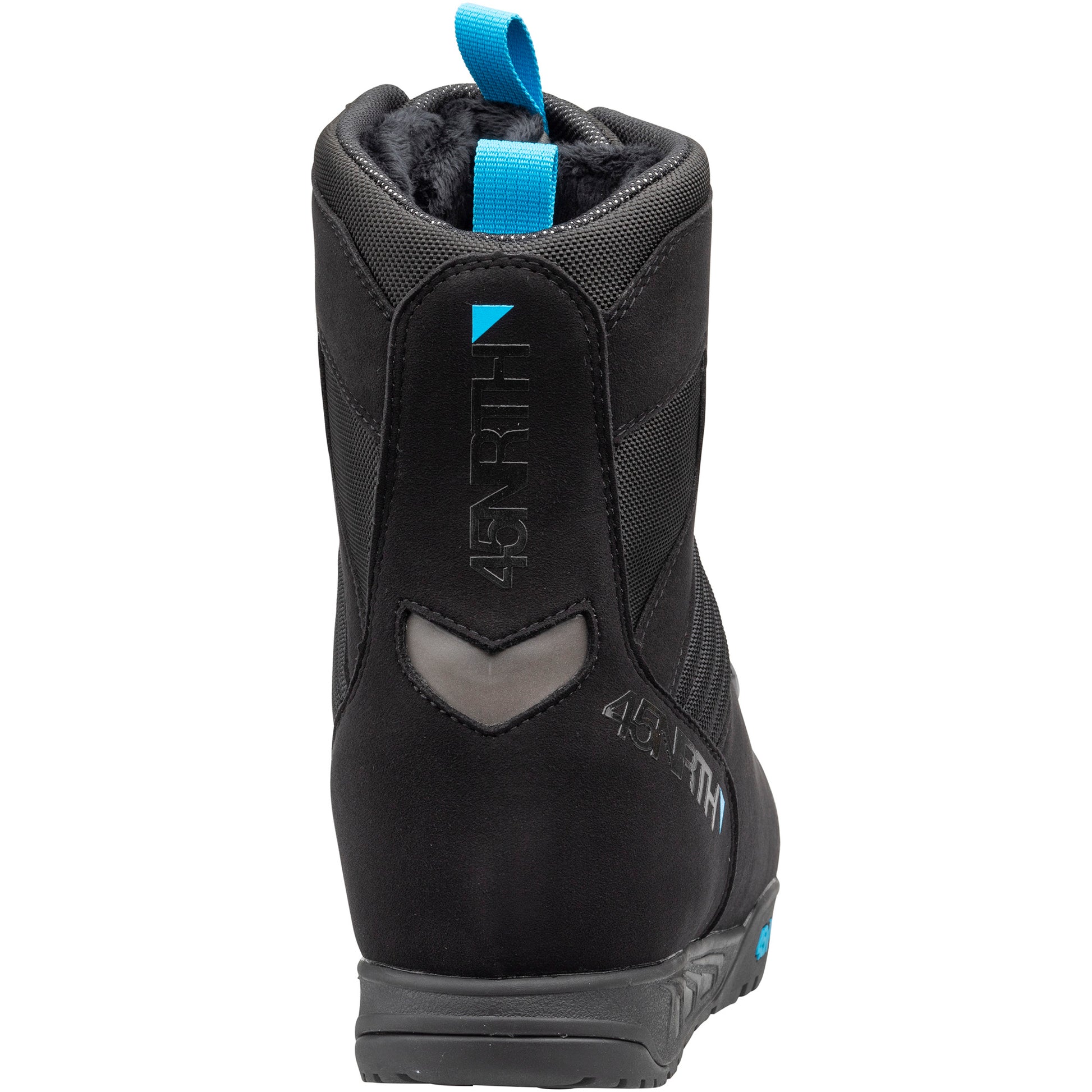 45nrth Wolfgar Cycling Boot - Black - back view
