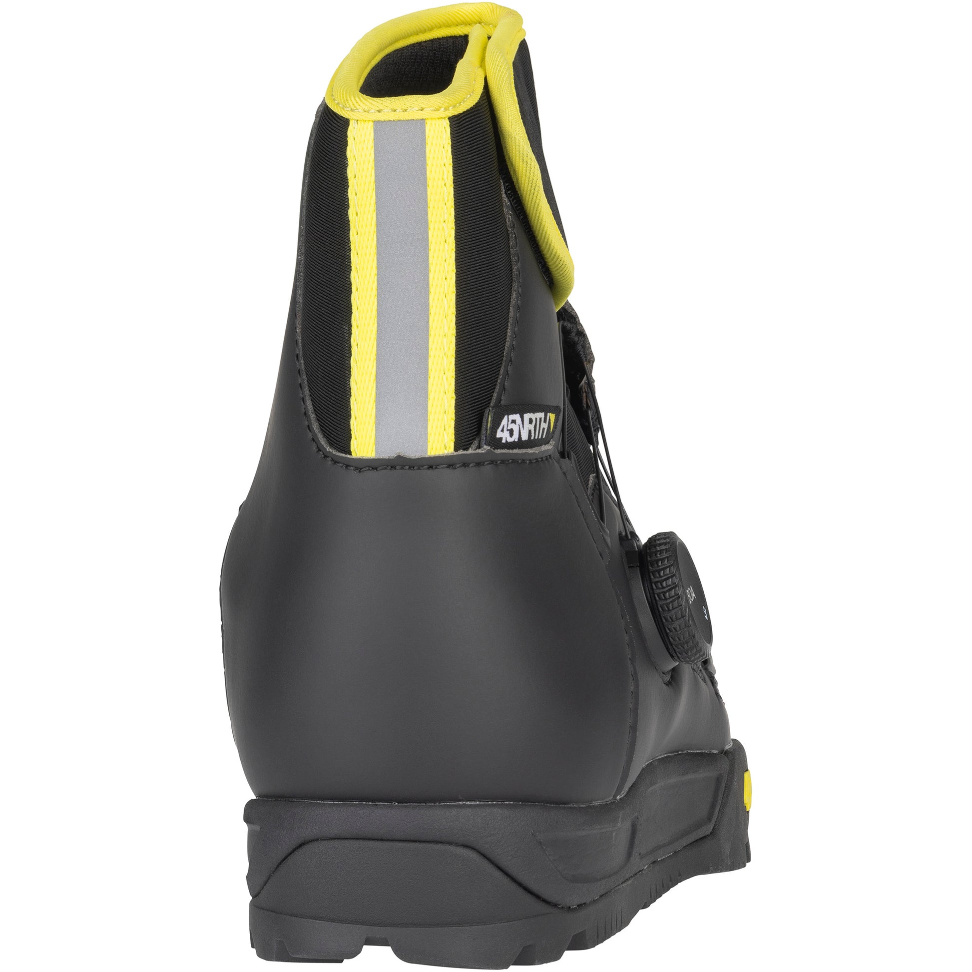 45nrth Ragnarok Cycling Boot - Black - Back view