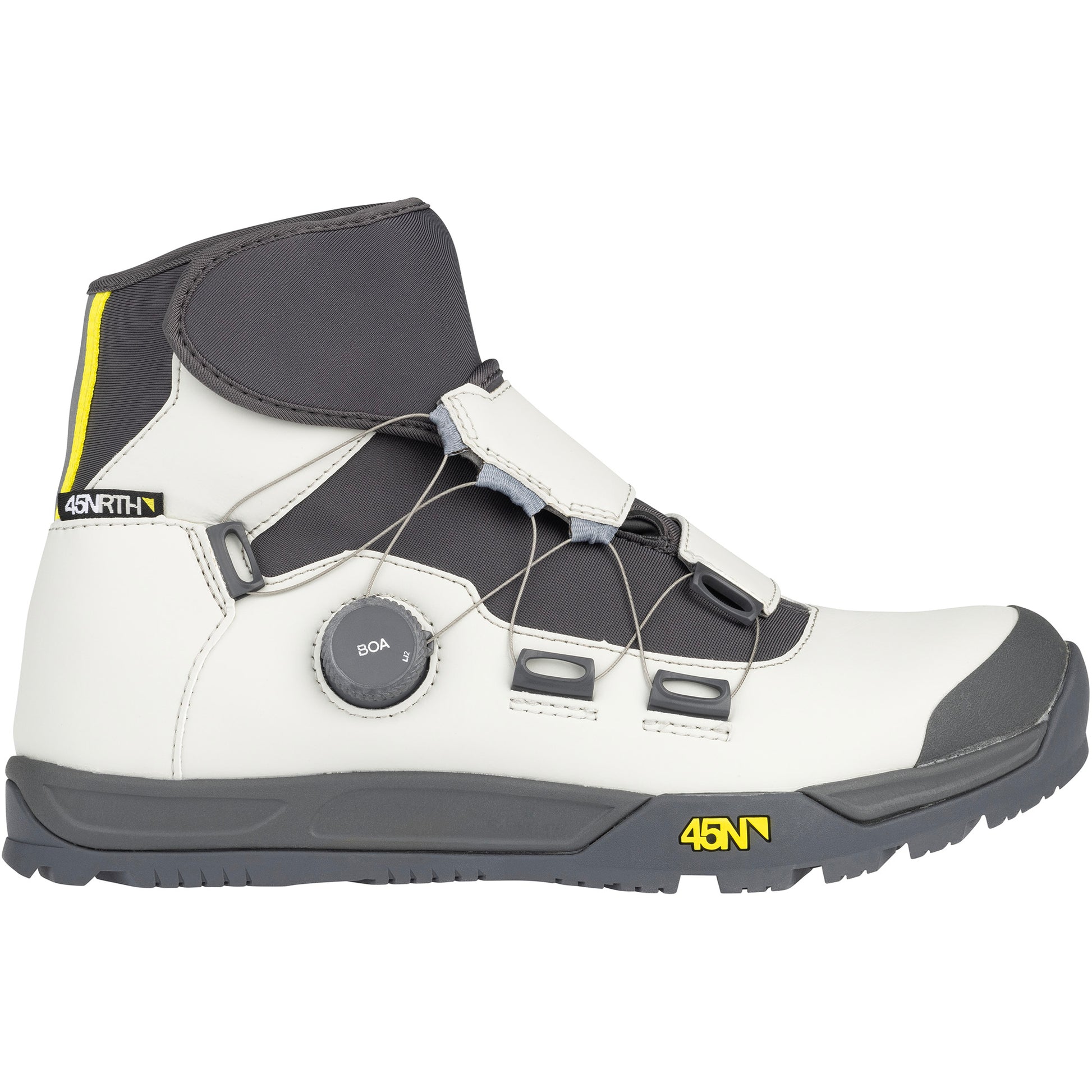 45nrth Ragnarok Cycling Boot - Grey - Side view
