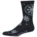 45nrth Winter We're Here For It Socks - Charcoal/White - Side view