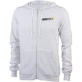 45nrth Winter Wonder Hoodie - Grey with Logo - Front View