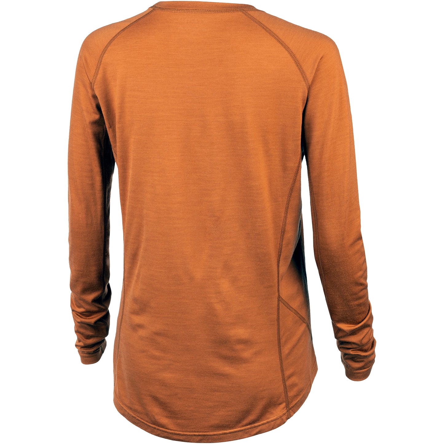 45nrth Women's Grunnur Base Layer - Burnt Orange - Back view