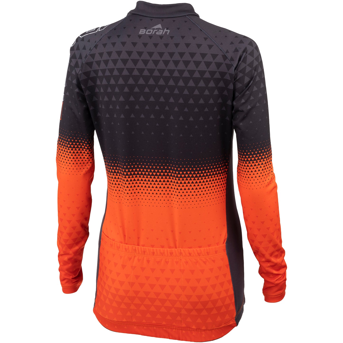 45nrth Women's Last Light Jersey - Black/Red - Back View