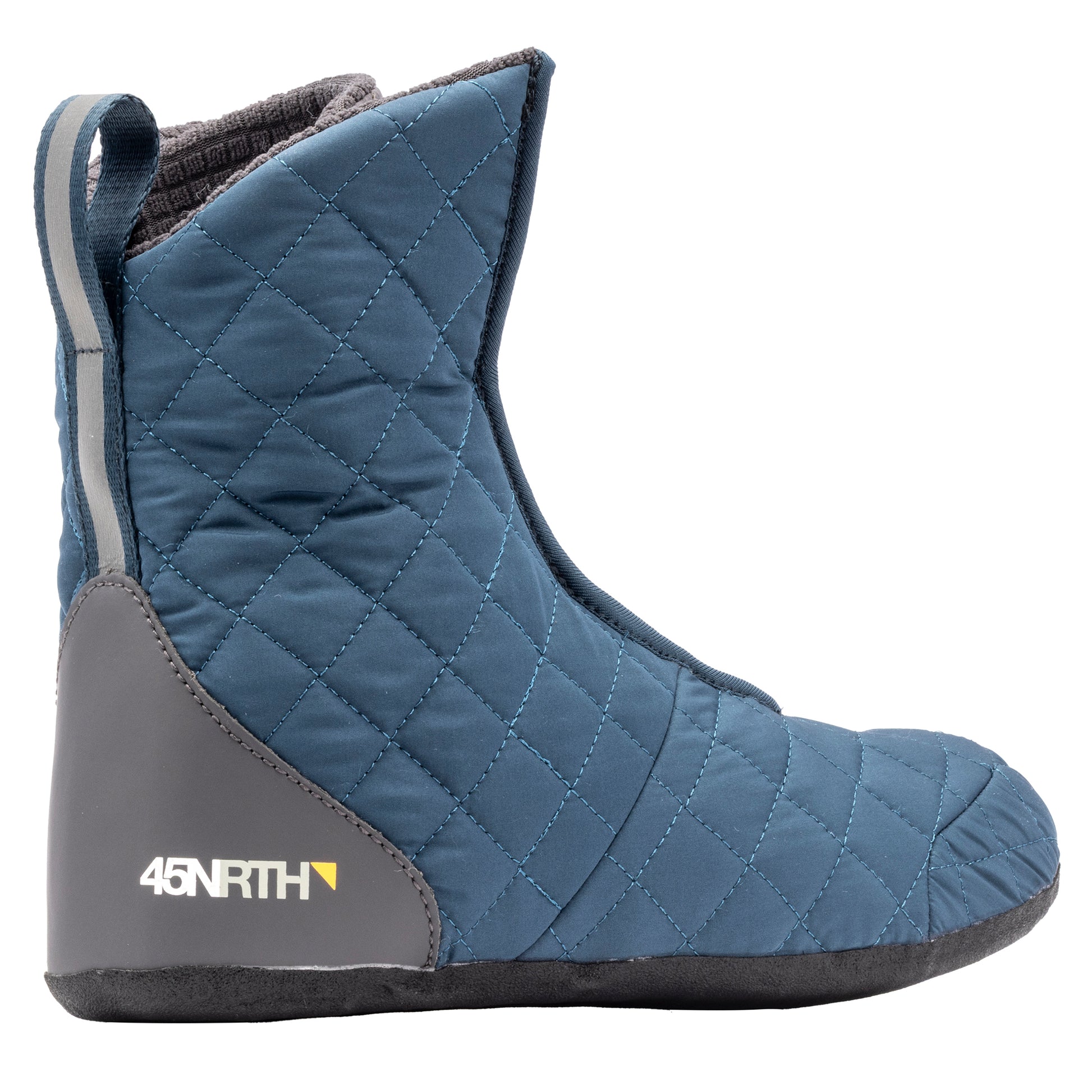 45nrth Wolvhammer Cycling Boot Liner - Slate - Rear three quarter view