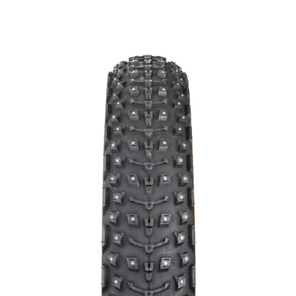 45NRTH Dillinger 5 Studded Tire straight on view showing tread