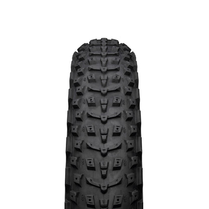 45NRTH Dillinger 5 Studdable Tire straight-on view showing tread