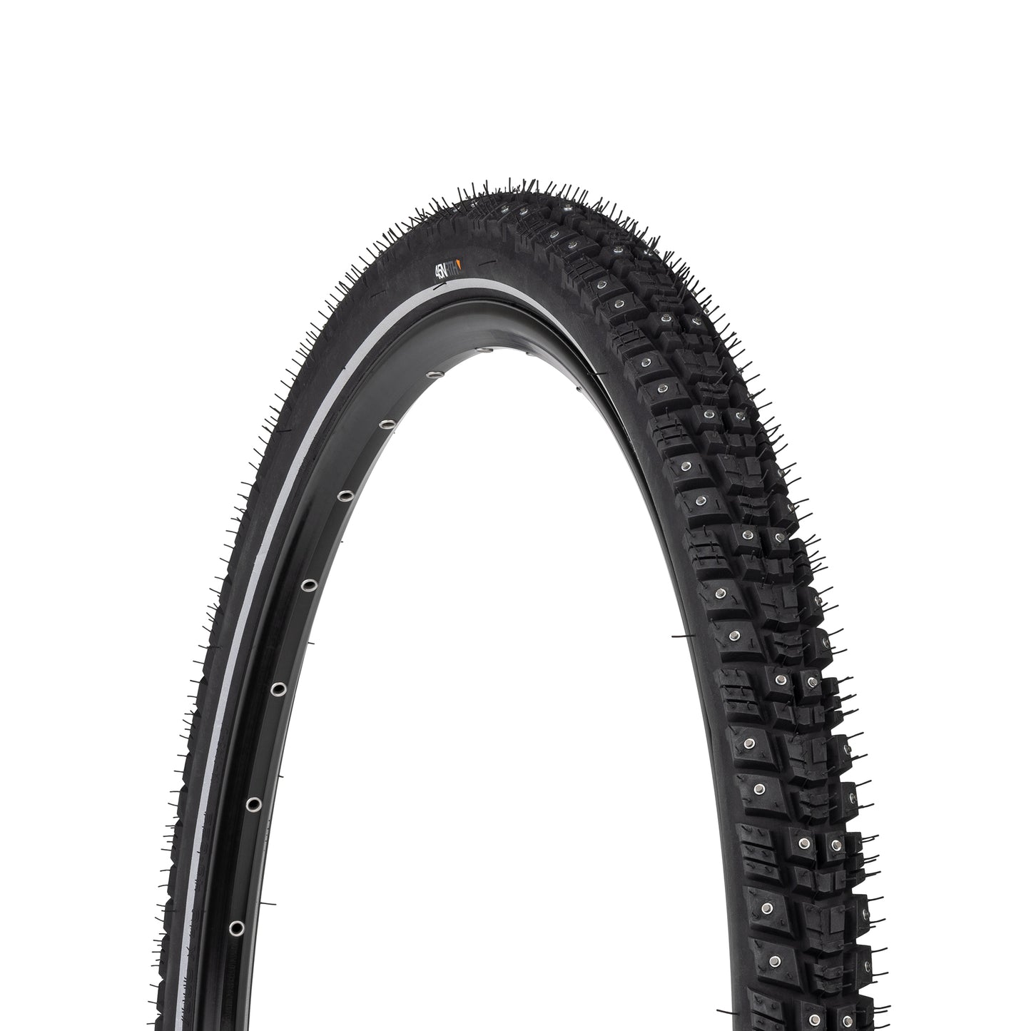 45NRTH Gravdal Studded Tire three-quarter view showing tread
