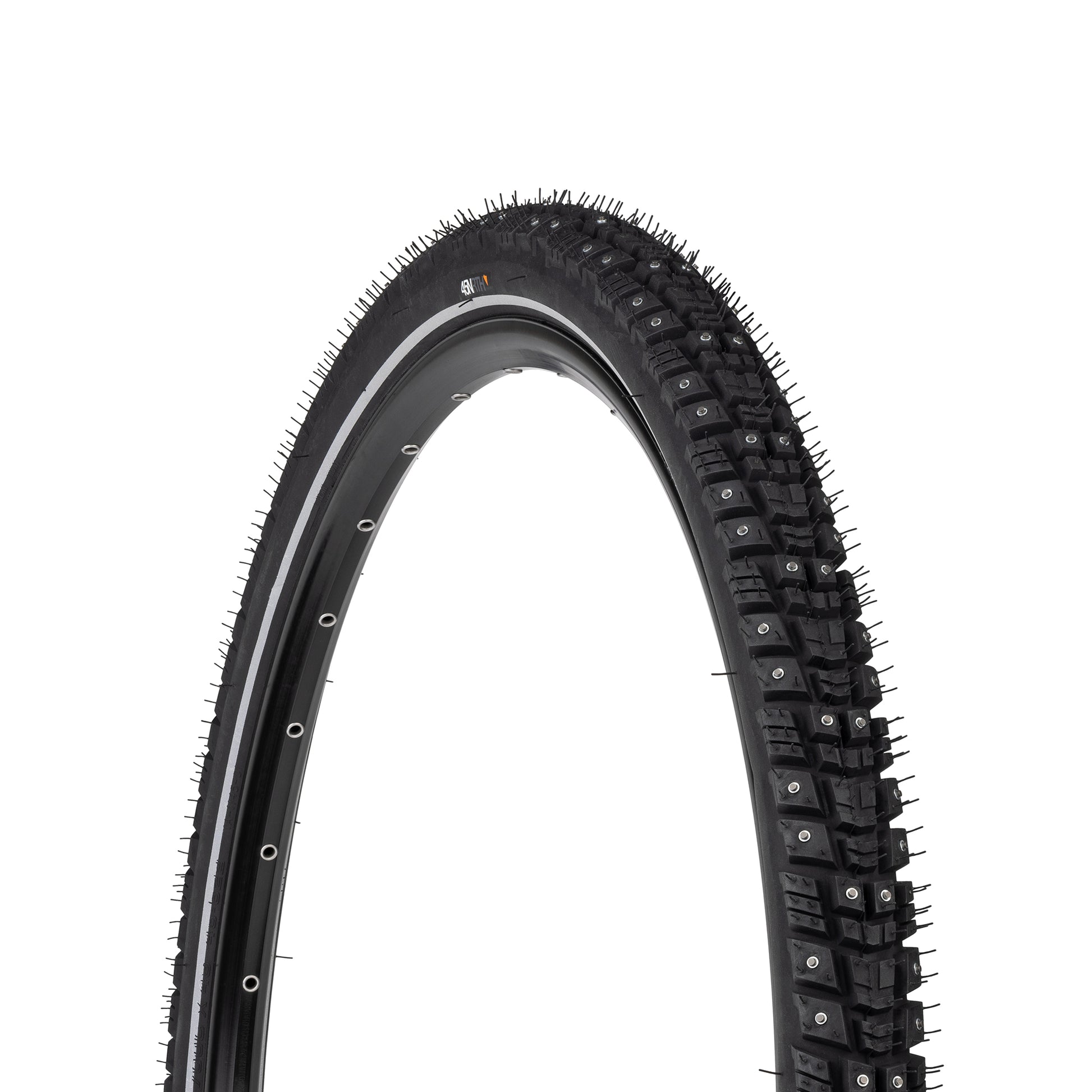 45NRTH Gravdal Studded Tire three-quarter view showing tread