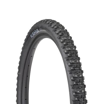 45NRTH Kahva Studded Tire three-quarter view showing tread and sidewall