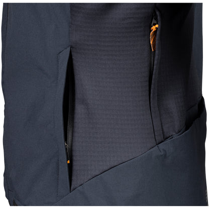 45NRTH Naughtvind Jacket Men's side view two side pockets with zipper