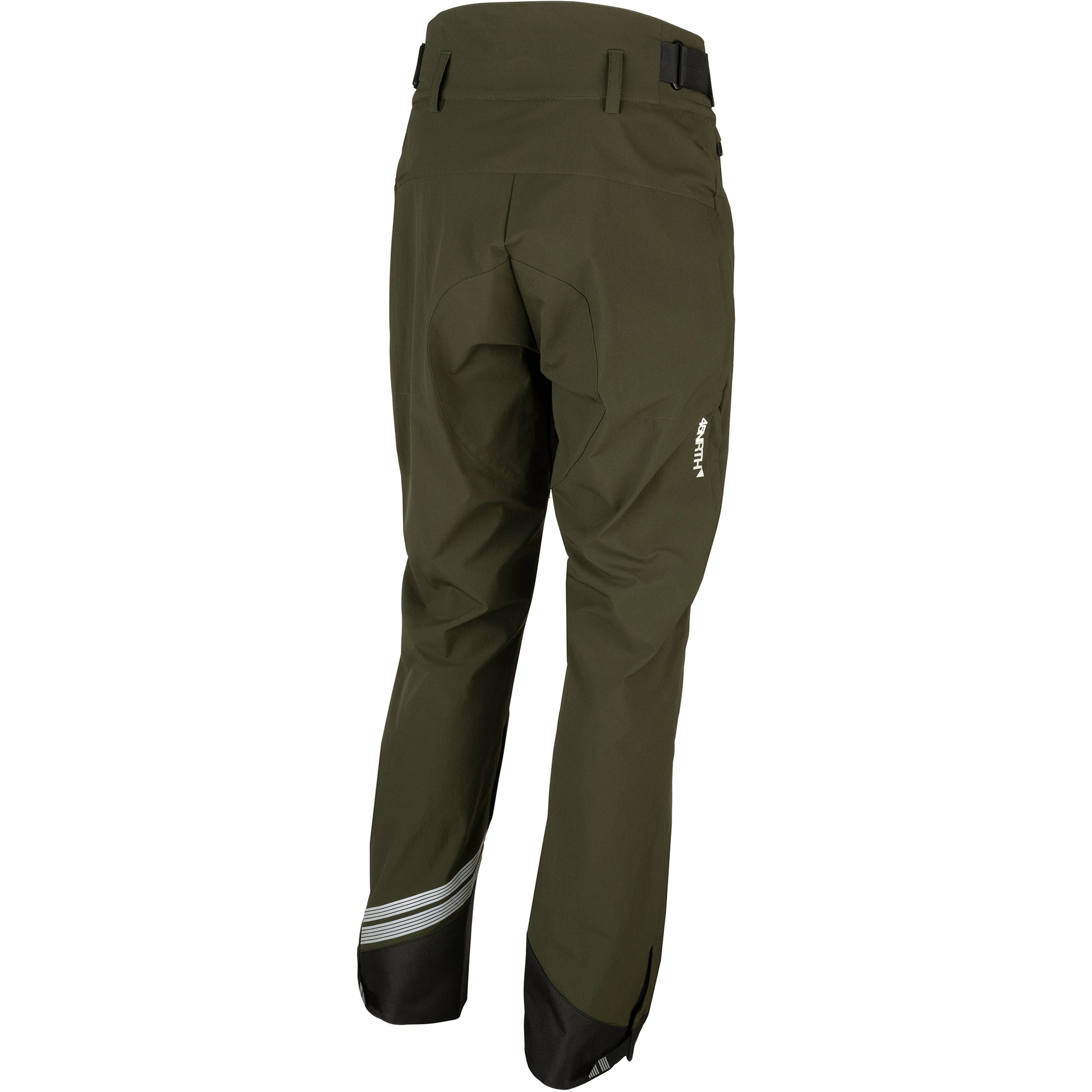 45NRTH Men's Naughtvind Pants Green back view