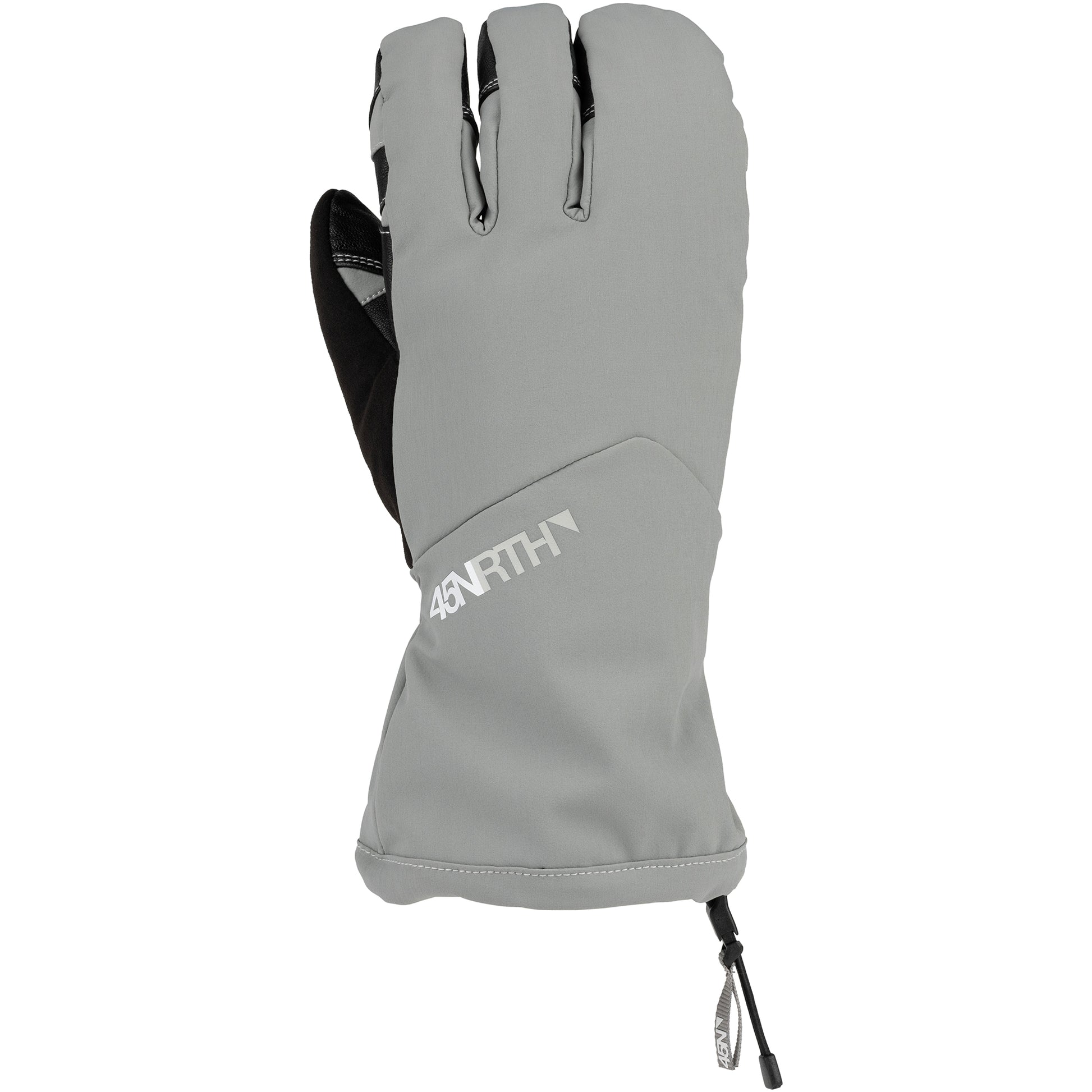 45NRTH Sturmfist 4 Glove grey/black color showing glove back
