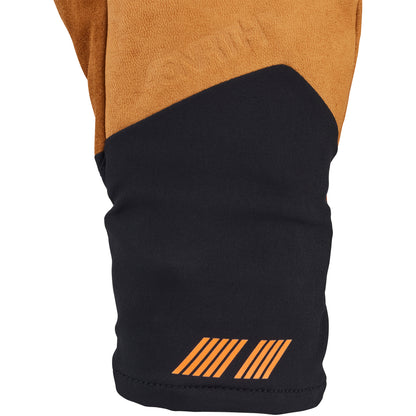 45NRTH Sturmfist 5 Leather Glove back of hand view cuff detail