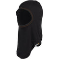 45NRTH Toaster Fork Balaclava black front three-quarter view showing small 45NRTH logo bottom left