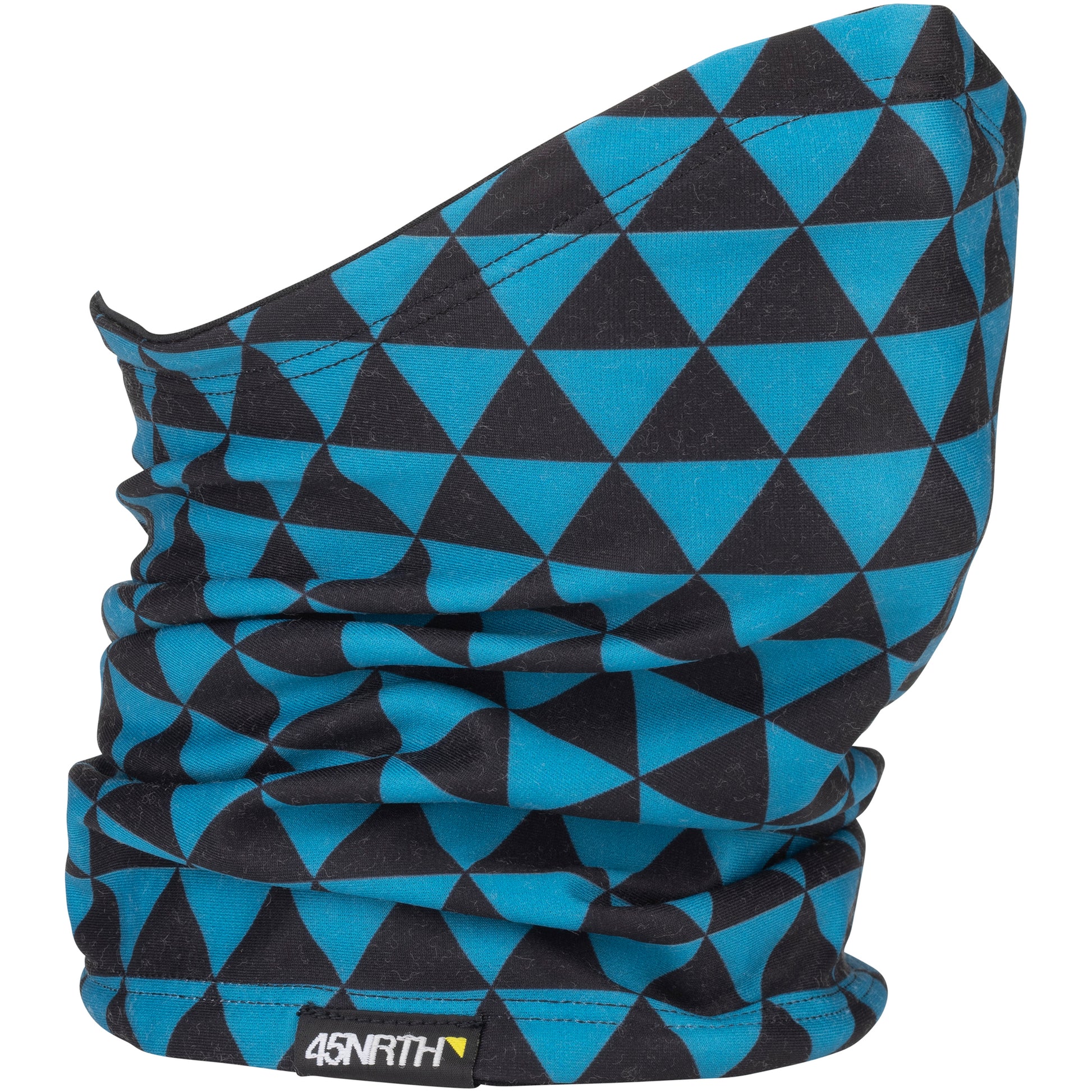 45NRTH Vindkast Reversible Neck Gaiter - Black, One Size side view