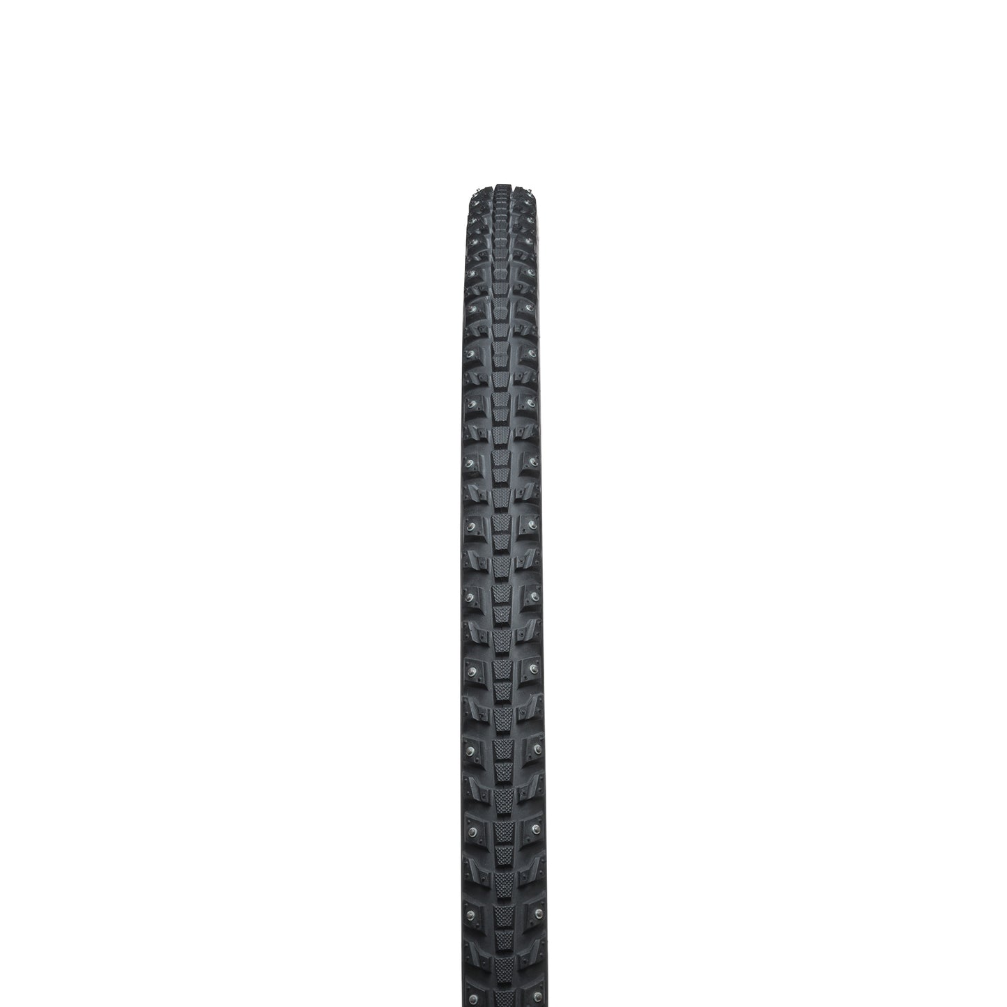 45NRTH Xerxes Tire studded straight-on view showing tread