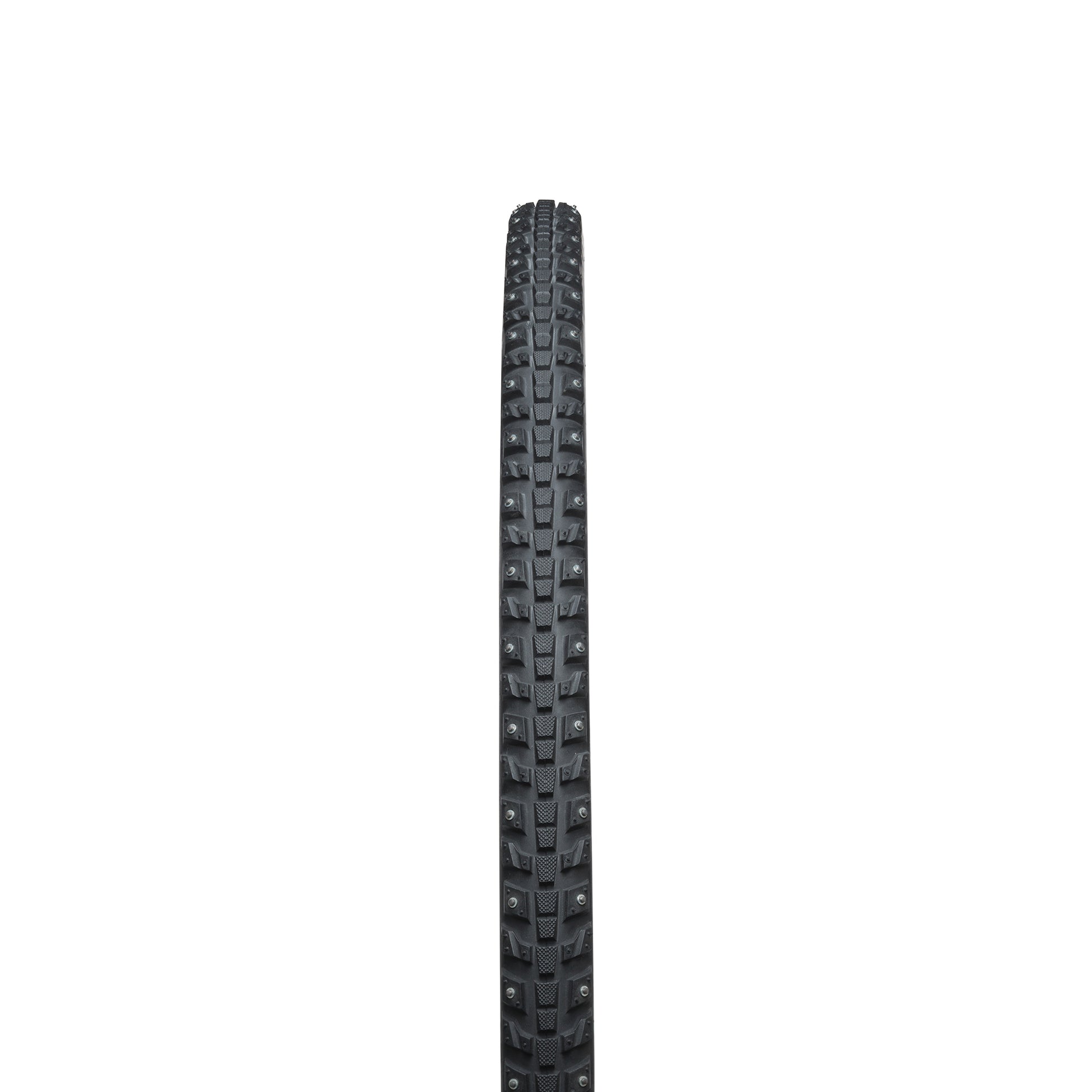 45NRTH Xerxes Tire studded straight-on view showing tread