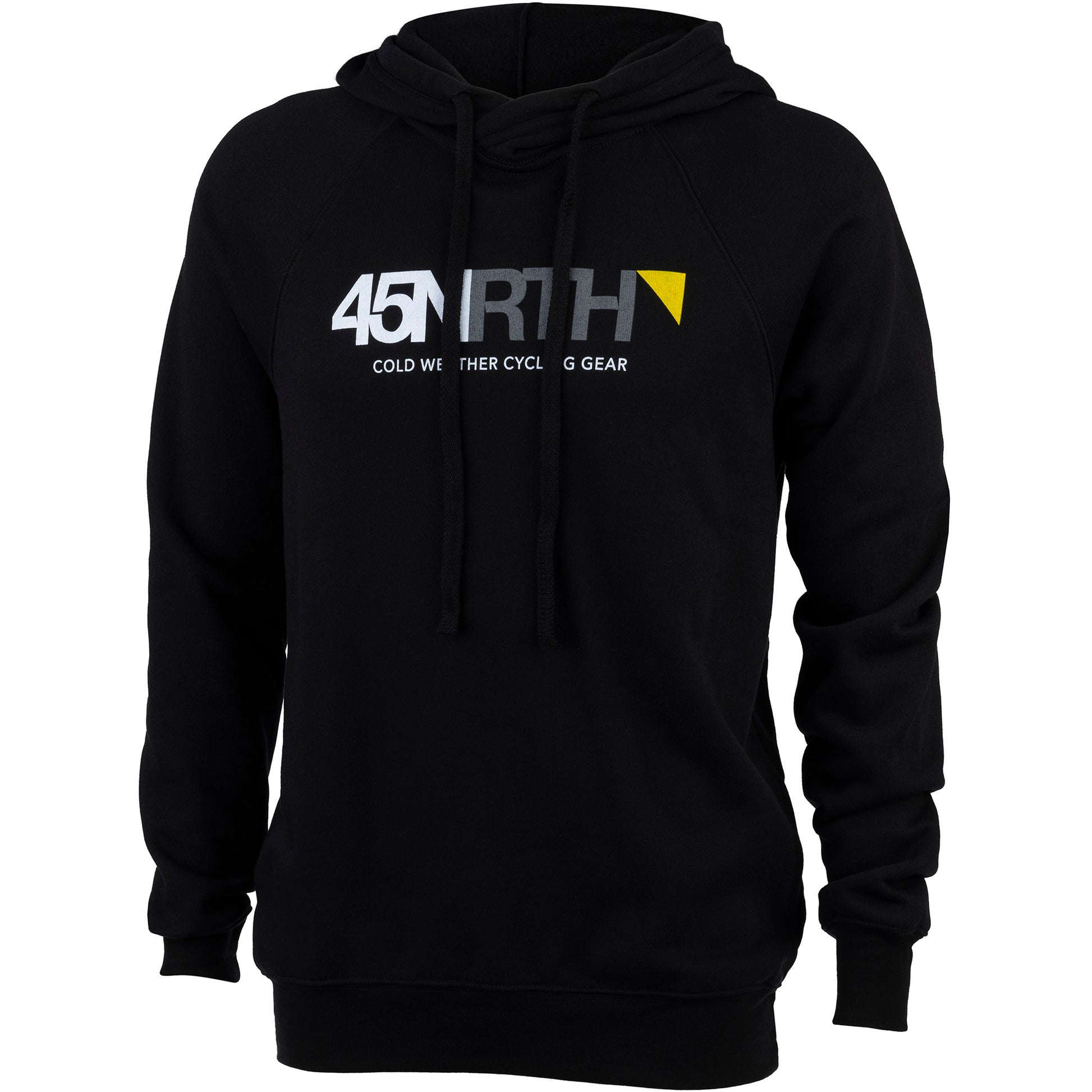 45nrth Logo Pullover Hoodie - black - front view