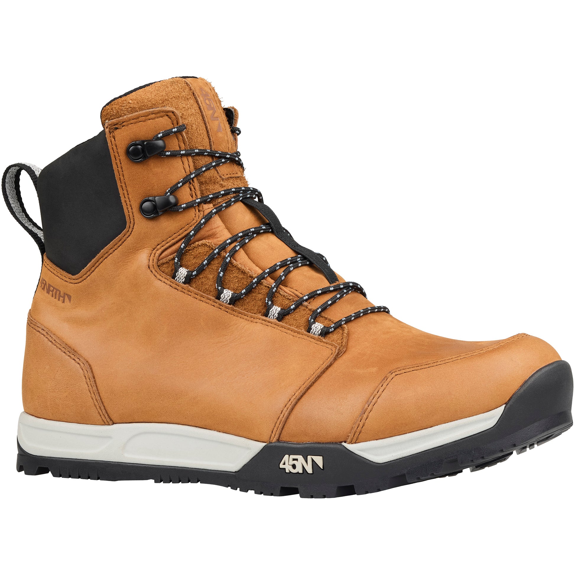 45nrth Oland Cycling - Tan - front three quarter view