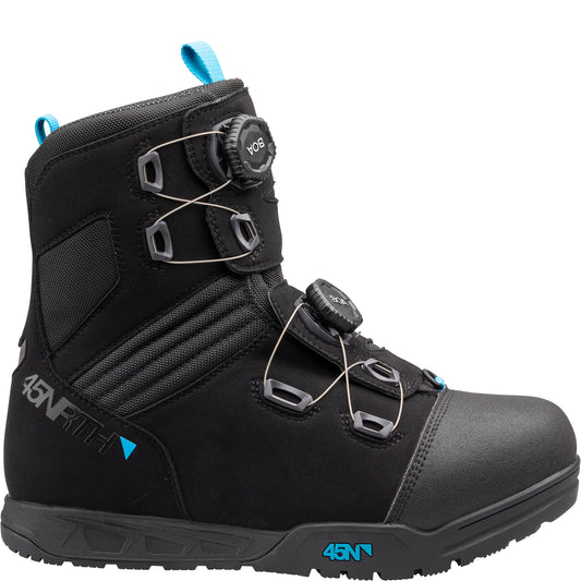45nrth Wolfgar Cycling Boot - Black - side view