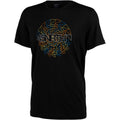 45nrth Rune Merino Wool Tshirt - Black with logo - front view