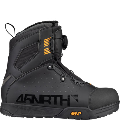 45nrth Wolvhammer Cycling Boot - Black - Side view