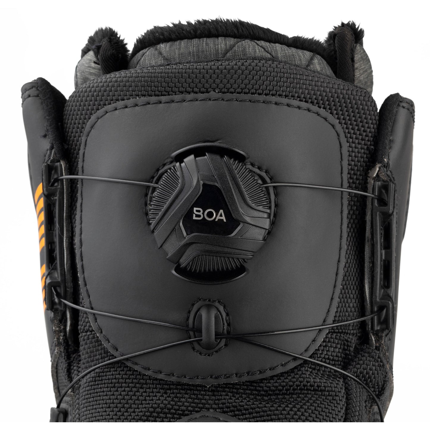 45nrth Wolvhammer Cycling Boot - Black - BOA closure closeup