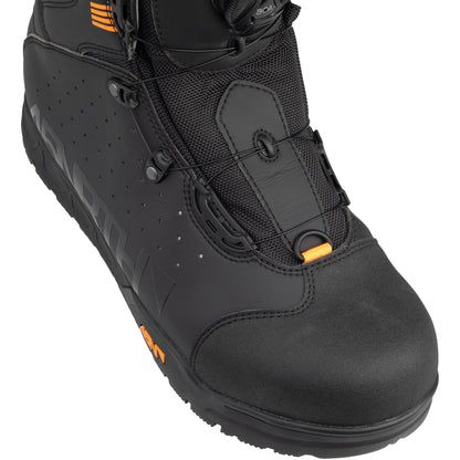 45nrth Wolvhammer Cycling Boot - Black - Above toe view