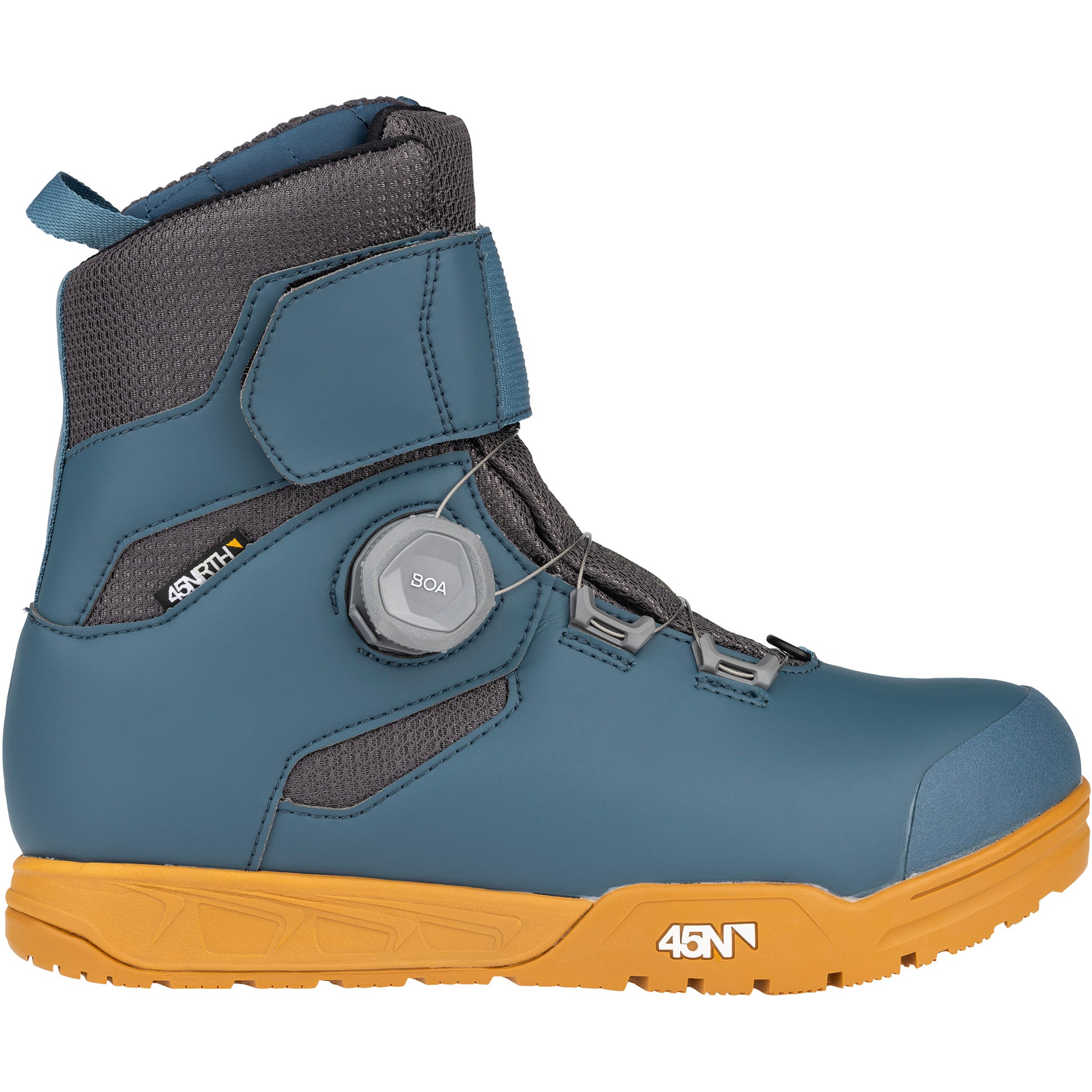 45nrth Wolvhammer Cycling Boot - Slate - Side view